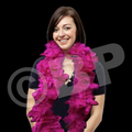 6' Pink Solid Color Boa